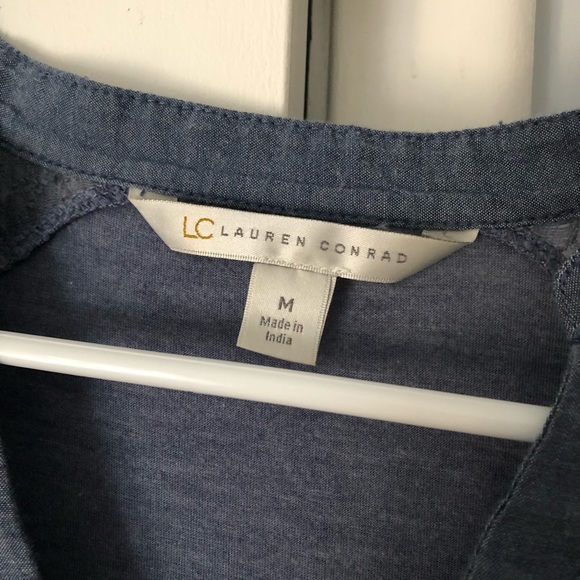 LC Embroidered Button-Up - Picture 2 of 7